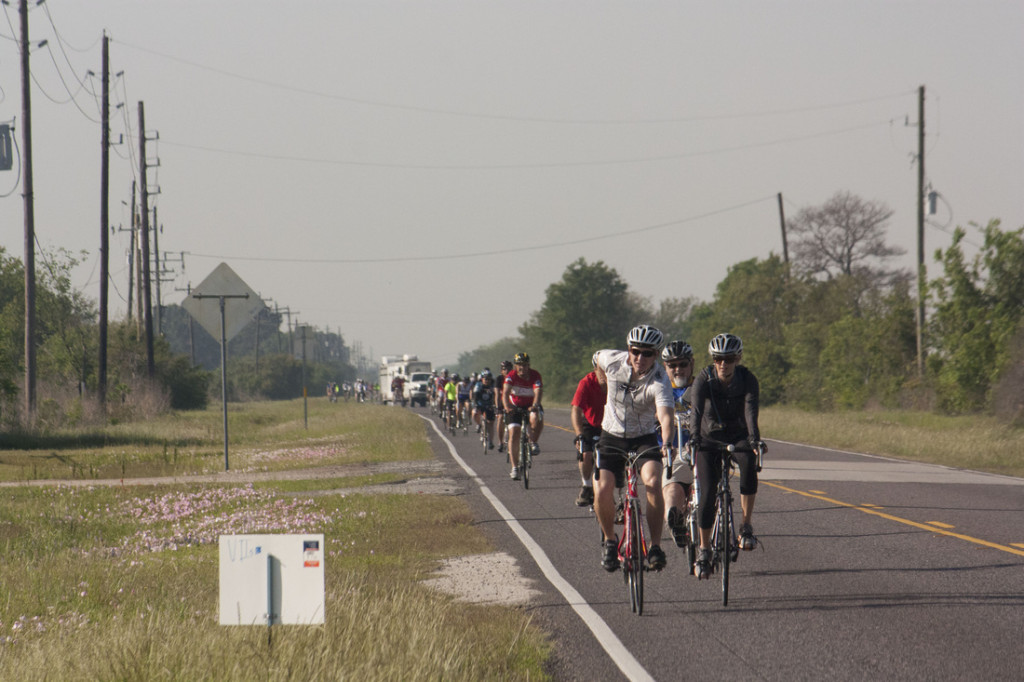 riders at Katy Ram Ride