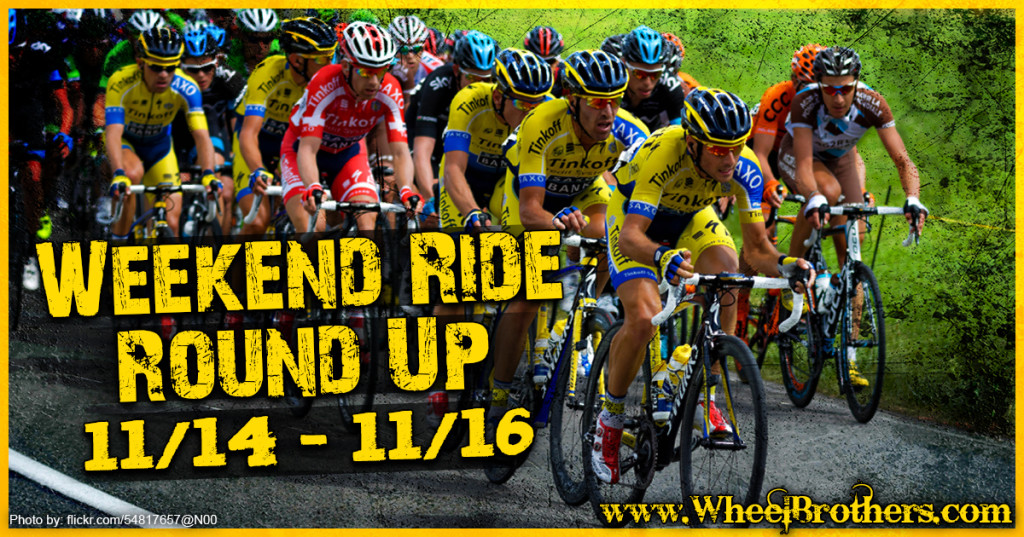 weekwnd ride 11-14 11-16