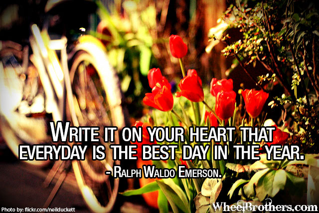 Write it on your heart...