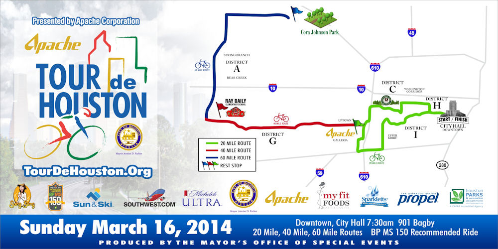 Tour de Houston 2014